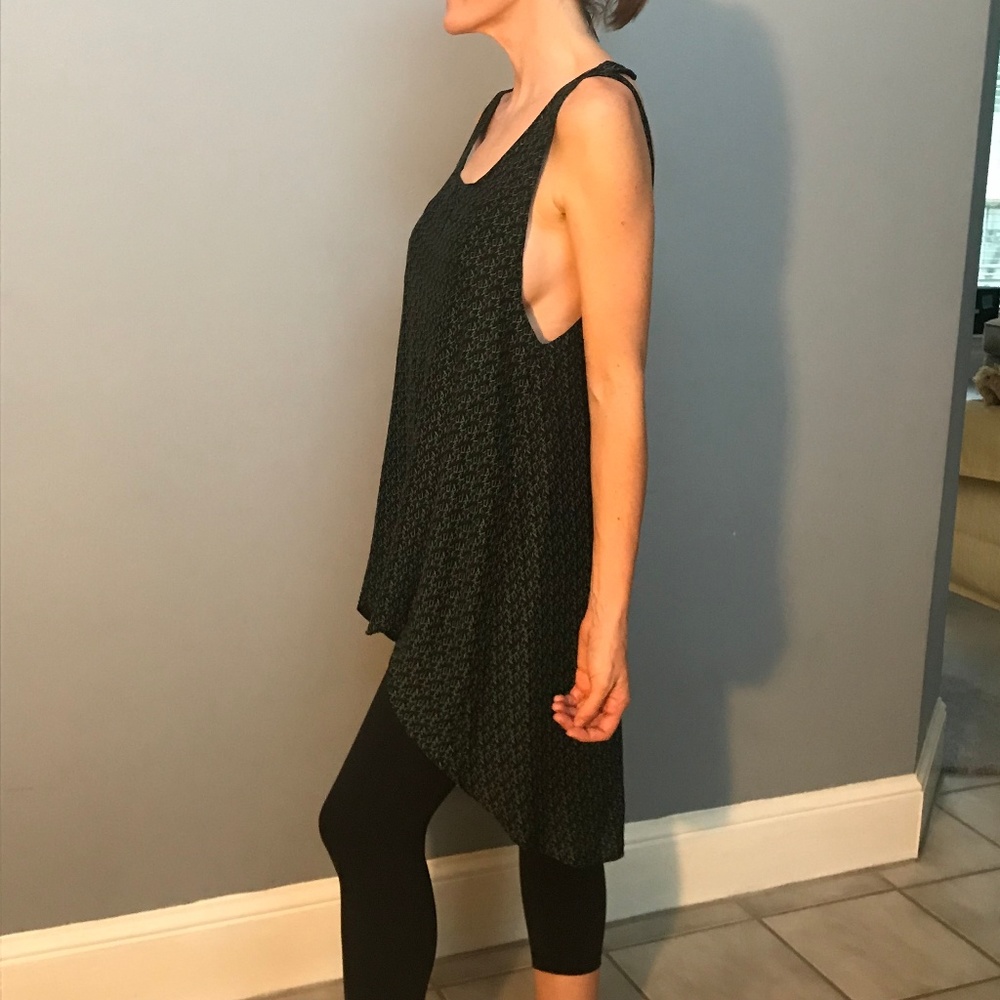 Mary Meyer 100% Silk Asymmetrical Dress Size M